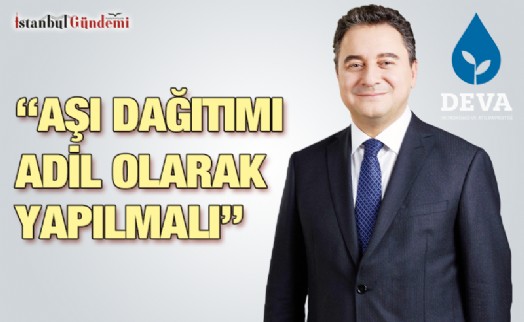 ALİ BABACAN: ‘SADECE 3 MİLYON DOZ AŞI GELDİ'