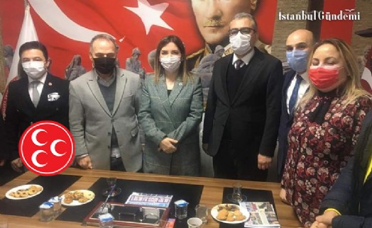 MHP BAYRAMPAŞA'DAN ANLAMLI ZİYARET