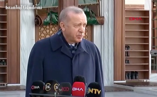 CUMHURBAŞKANI ERDOĞAN: ‘ERKEN SEÇİM SÖZ KONUSU DEĞİL'