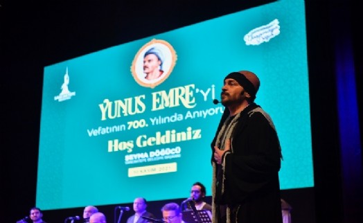Gönül sultanı Yunus Emre Sancaktepe'de anıldı