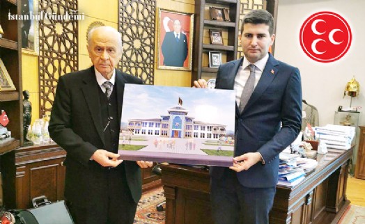 MHP VE ÜLKÜ OCAKLARI'NDAN AZERBAYCAN'A OKUL POJESİ DESTEĞİ
