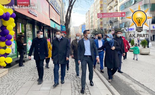 AK PARTİ ÜMRANİYE'DEN ESNAF ÇIKARMASI