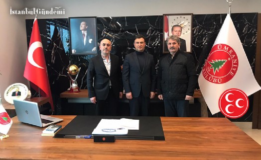 MHP ÜMRANİYE'DEN ÜMRANİYESPOR'A DESTEK ZİYARETİ