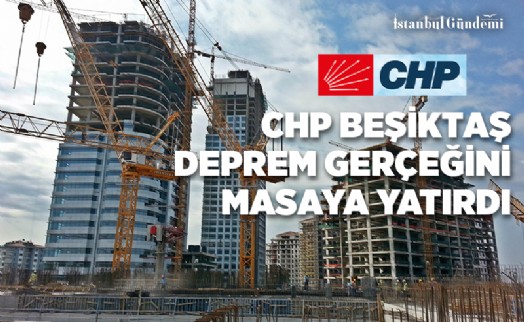 CHP BEŞİKTAŞ TELE-KONFERANSTA İSTANBUL'U KONUŞTU