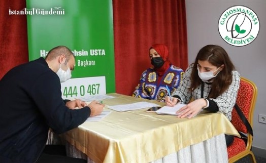 GAZİOSMANPAŞA BELEDİYESİ'NDEN İSTİHDAM MÜJDESİ
