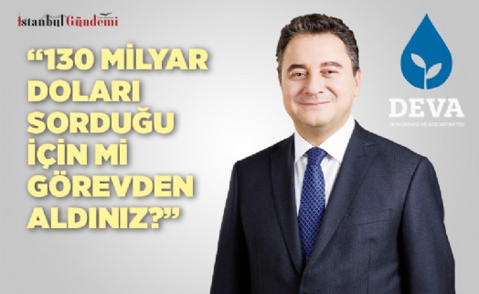 ALİ BABACAN'DAN ERDOĞAN'A ATAMA SORUSU