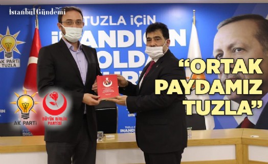 BBP TUZLA'DAN AK PARTİ'YE ZİYARET