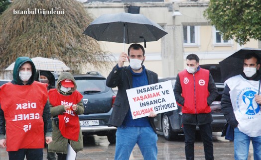 İŞÇİLERDEN KERİMOĞLU'NA: 'KILIÇDAROĞLU'NU DİNLE'