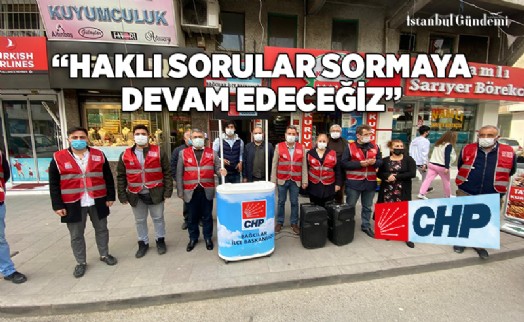 CHP BAĞCILAR SORUYOR: ‘128 MİLYAR DOLAR NEREDE?'