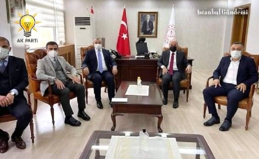 AK PARTİ ATAŞEHİR'DEN YUSUF BÜYÜK'E ZİYARET