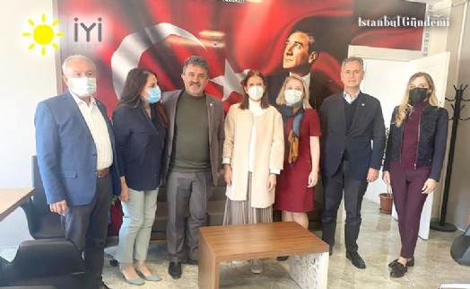 ERHAN ÖZKAN, İYİ PARTİ ARNAVUTKÖY'Ü ZİYARET ETTİ