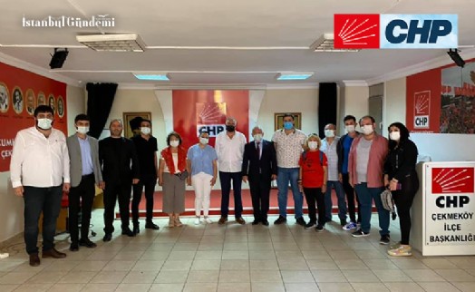 TAŞDELEN CEMEVİ'NDEN CHP ÇEKMEKÖY'E ZİYARET
