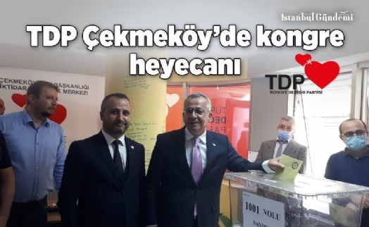 TDP ÇEKMEKÖY'DE BAŞKAN YUSUF PINARLI GÜVEN TAZELEDİ