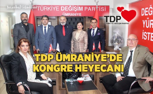 TDP ÜMRANİYE'DE ÖMER URGUN GÜVEN TAZELEDİ