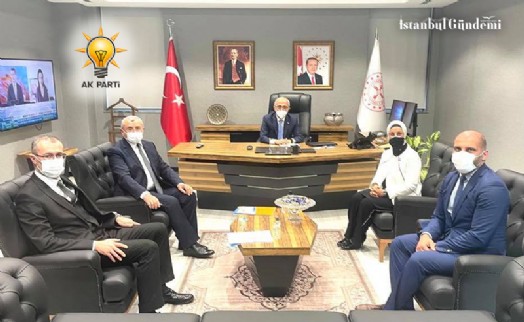 AK PARTİ ATAŞEHİR'DEN LÜTFİ ELVAN'A ZİYARET
