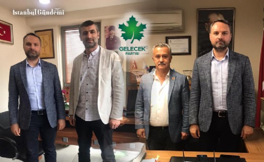 GELECEK PARTİSİ KAĞITHANE'DEN MUHTARLARA ZİYARET
