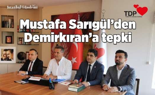 MUSTAFA SARIGÜL: ‘BU ŞEKİLDE KONUŞANLARIN, ARTIK SON KONUŞMALARI OLSUN'