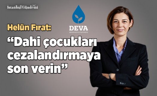 DEVA PARTİSİ'NDEN ‘HARİKA ÇOCUK YASASI YENİDEN İŞLESİN' ÇAĞRISI
