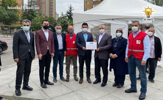 AK PARTİ ATAŞEHİR'İN KIZILAY'A DESTEĞİ SÜRÜYOR