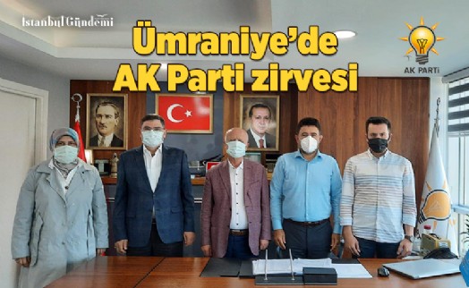İSMET UÇMA VE OSMAN BOYRAZ'DAN AK PARTİ ÜMRANİYE'YE ZİYARET