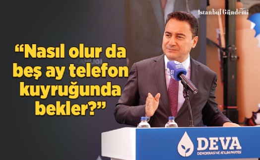 ALİ BABACAN'DAN “ABD İLE GÖRÜŞME” TEPKİSİ