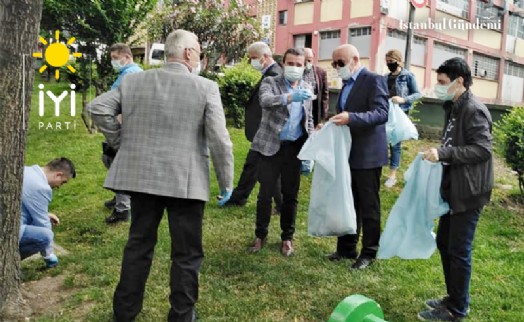 İYİ PARTİ BAYRAMPAŞA'DAN ÇEVRE GÜNÜ ETKİNLİĞİ