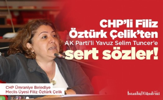 Filiz Öztürk Çelik; ‘dezenfektanı Ruhsar Pekcan'dan almadığımız için mı eleştiriyorsunuz?'