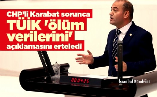 CHP'li Karabat sorunca TÜİK 'ölüm verilerini' açıklamasını erteledi