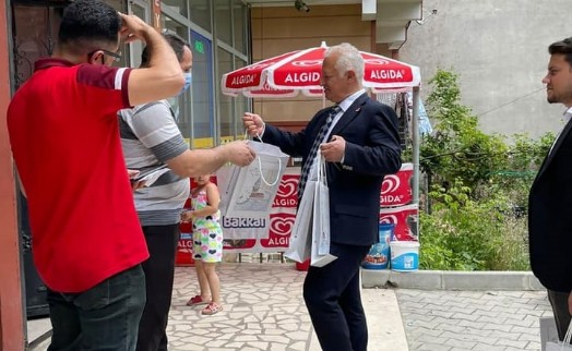 CHP Çekmeköy'den vatandaşlara teşekkür ziyareti