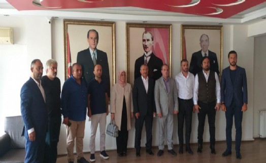 İsmail Erdem'den MHP İlçe Başkanı Sadun Bizel'e Ziyaret
