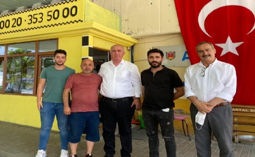 CHP Kartal'dan Taksici Esnafına Ziyaret