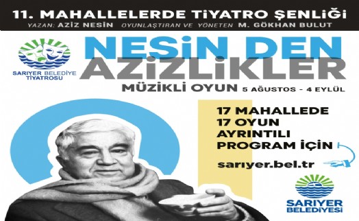 Sarıyer'de tiyatro sesleri yükselecek