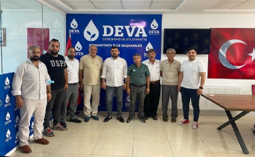 Arnavutköy Cemevi Başkanı Niyazi Olgun'dan DEVA Partisi'ne ziyaret