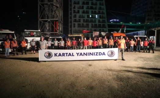 Kartal'dan selzedelere yardım eli