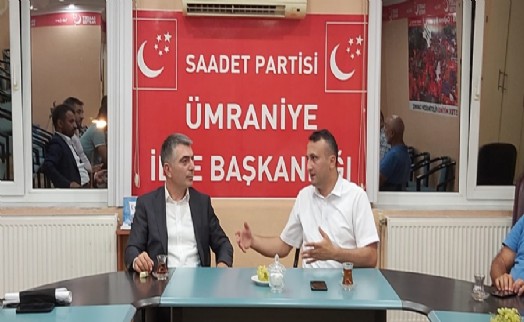 Başkan Çakıroğlu'ndan Ümraniye Saadet'e iade-i ziyaret