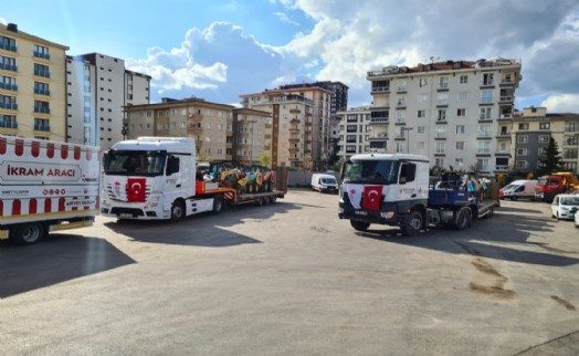 Ümraniye Belediyesi'nden Kastamonu'ya yardım eli