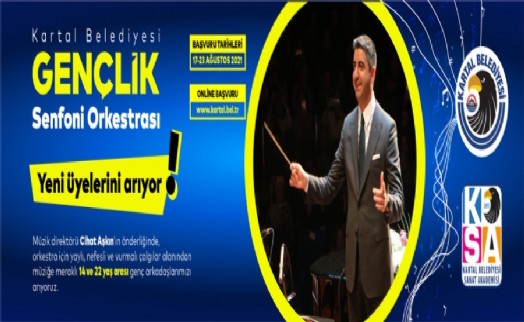 Kartal'da Sanat Akademisi Gençlik Senfoni Orkestrası yeni üyelerini bekliyor