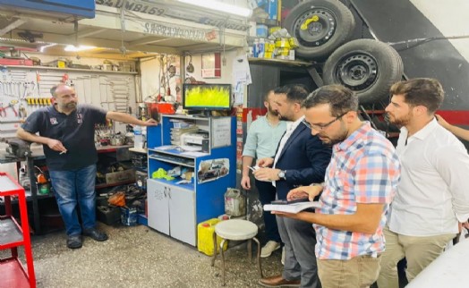 DEVA Arnavutköy'den sanayi esnafına ziyaret