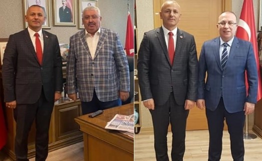 Güngör Karali'den Yalçın ve Yönter'e ziyaret