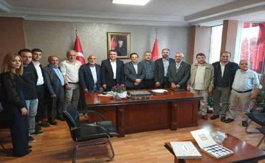 Saadet Partisi Ümraniye'den Başkan Kızılkaya'ya ‘Hayırlı Olsun' ziyareti