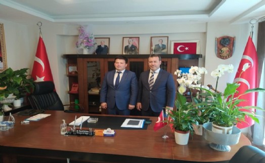 Başkan Ersin Saçlı'dan MHP Bayrampaşa İlçe Başkanı Arslan'a ziyaret