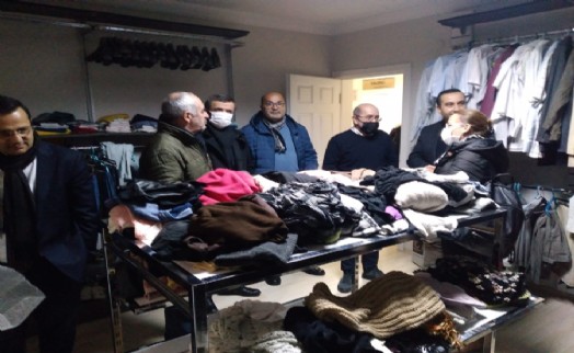 Zeynel Kızılkaya ve yönetiminden Sevgi Mağazası'na ziyaret