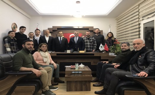 CHP Ümraniye'den Gelecek Partisi'ne ziyaret