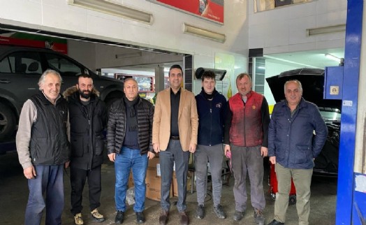 Halil İbrahim Kurşun Sarıyer'i karış karış geziyor