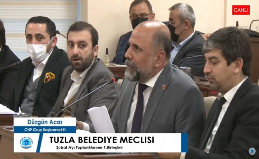 Düzgün Acar; “Belediye Başkanımızın o yemeğe gitmesini…”