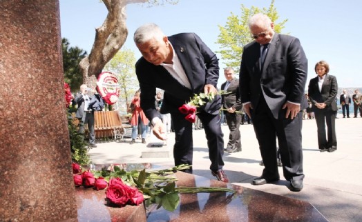Haydar Aliyev Sarıyer'de unutulmadı
