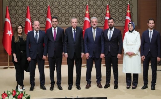 Başkan Kurşun Cumhurbaşkanı Erdoğan ile bir araya geldi