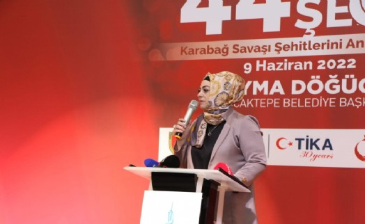 Başkan Karaalioğlu Karabağ şehitlerini unutmadı ‘Ruhları şad, mekanları cennet olsun'