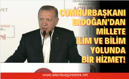 İstanbul'un En Büyük Üniversite Kütüphanesi Açıldı