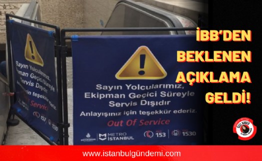 İstanbul'da sıkça arızalanan yürüyen merdiven ve asansörler gündemden düşmüyor!